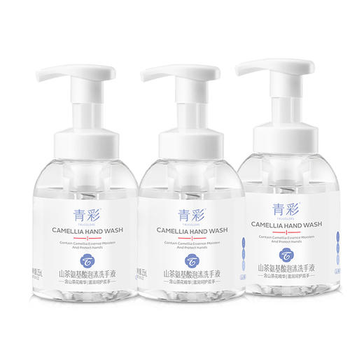 山茶氨基酸泡沫洗手液 255ml  A-4846 商品图8