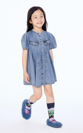 jnby  25年秋款  短袖连衣裙  1P7G12910