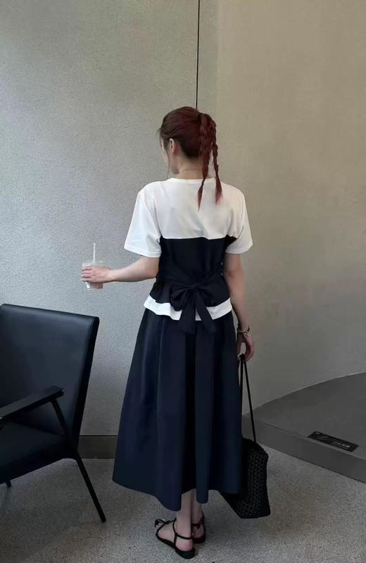 欧货绑带短袖 商品图2