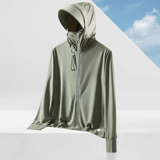 [小滋心选]【活动价 ¥59】潮流款户外钓鱼冰丝防晒衣来了！男女同款可拆卸大帽檐+冰凉体感，全面阻挡紫外线☀钓鱼出游都能帅气又安心！ 商品图6