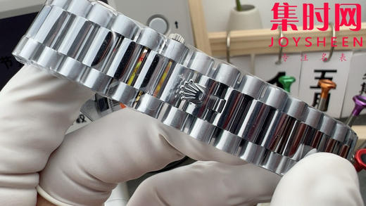QF配重版 V5版 重量180克+ 冰蓝DD 劳力士星期日历型系列 男士腕表 日志40mm 商品图7