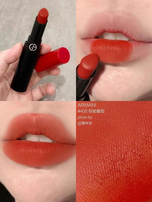阿玛尼挚爱哑光唇膏口红小样1.4g 405#烂番茄400#权利口红206唇釉 商品图4