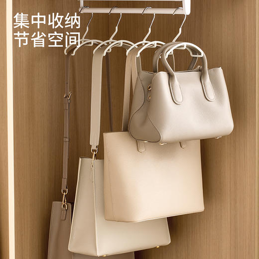 FaSoLa包包挂钩拱形挂包神器领带丝巾架衣柜挂皮带多功能挂钩挂架 商品图3
