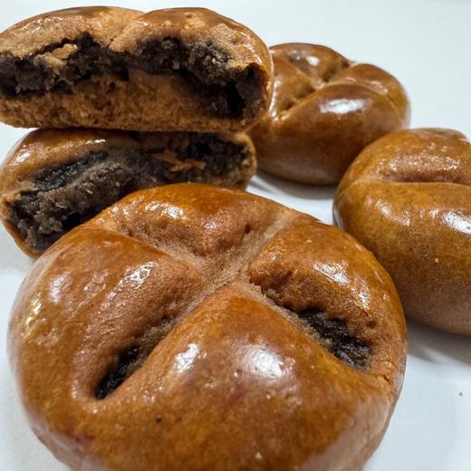 惦味 黄芪党参枣沙饼250g*3袋 （10个/袋）皮薄馅厚，软乎乎入口软糯清爽，淡淡香甜的健康粗粮糕点，老人小孩都可以放心食用； 商品图10