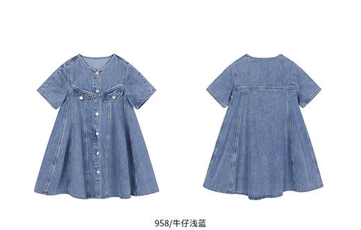 jnby  25年秋款  短袖连衣裙  1P7G12910 商品图11