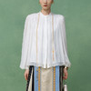 【林栖设计小店】桑蚕丝衬衣褶皱肌理气质2025早秋新款上衣女1953036 商品缩略图0