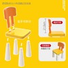 缔俐大黄鸭儿童多功能积木桌可折叠二合一行李箱宝宝积木桌 商品缩略图5