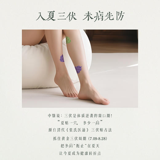 【会员专享】后辰新款三伏贴10贴/盒 商品图2