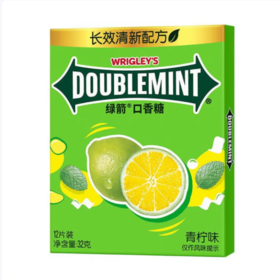 绿箭口香糖（青柠味）12片装 32g