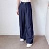 新款百搭休闲透气亚麻长裤阔腿裤肌理感自然褶皱休闲裤 商品缩略图5