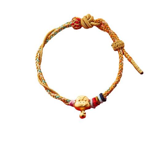 【普陀山】2025十二生肖款金蛇手绳好运手工编织手绳本命年 商品图5