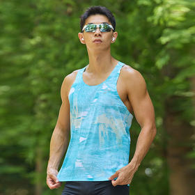 多威风驰3代专业训练运动背心男速干跑步无袖运动T恤2142485