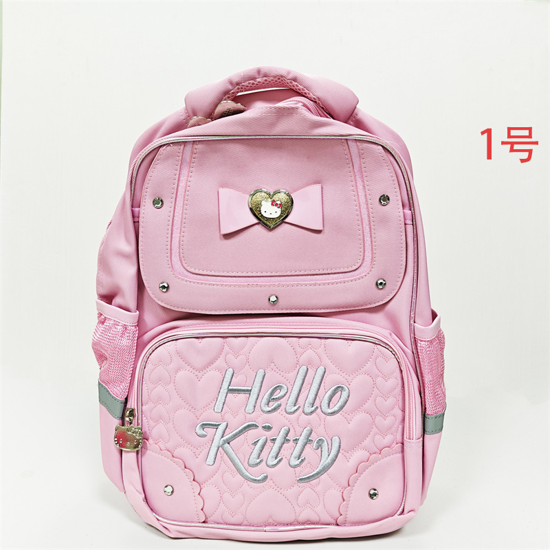 Hello Kitty凯蒂猫美乐蒂学生小众大书包双肩护脊减负背包女包校