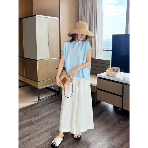 2506514    汉麻 阔腿九分裙裤 商品图4