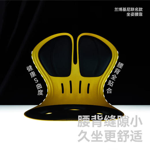 【分仓直发包邮】左点兰博基尼联名款坐姿腰靠ZD-HYKD2407-L 商品图1