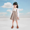 笛莎Deesha 童装女童连衣裙2025秋新款女童格纹萌趣连衣裙 商品缩略图2