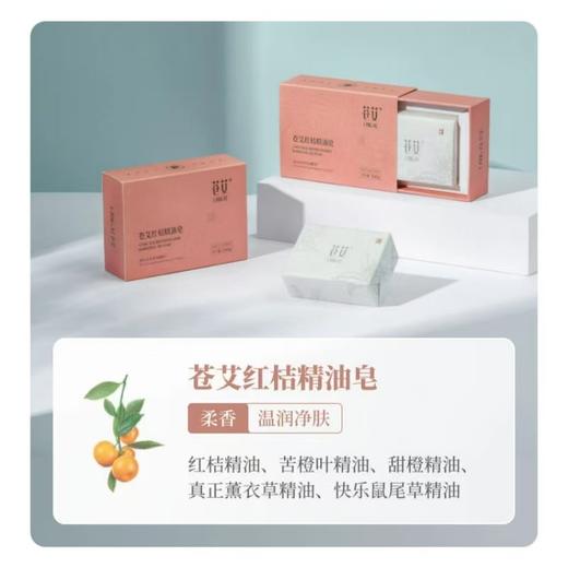 苍艾-精油皂 1盒100g 拍1发2 厂家直发 商品图3