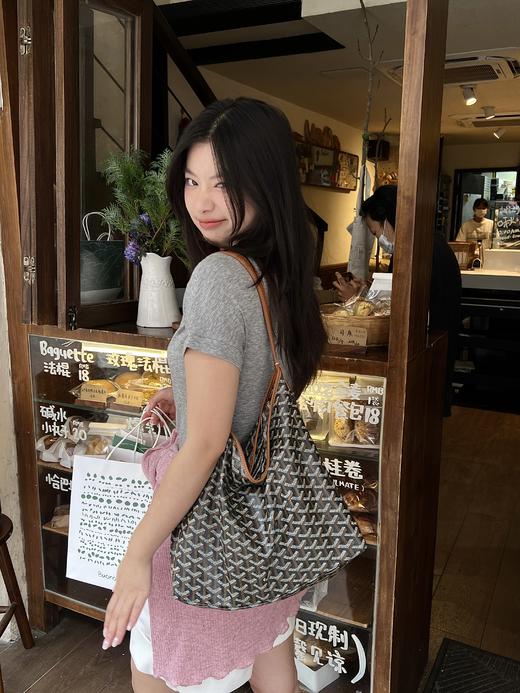 十分推荐~侧面对花HOBO腋下托特包，字母大容量单肩手提女包！不退不换~ 商品图3