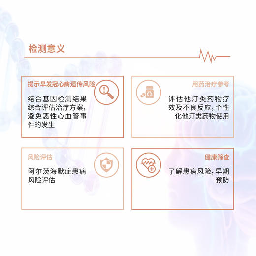 CYGNUS赛纳 早发冠心病&阿尔茨海默病 检测风险基因2000+位点 商品图2