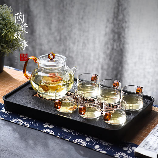 指环玻璃泡茶壶 商品图4