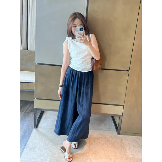 2506514    汉麻 阔腿九分裙裤 商品图8
