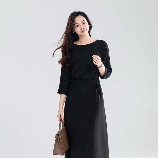 火桐hooton 重磅23姆米重绉连衣裙778146 商品图2