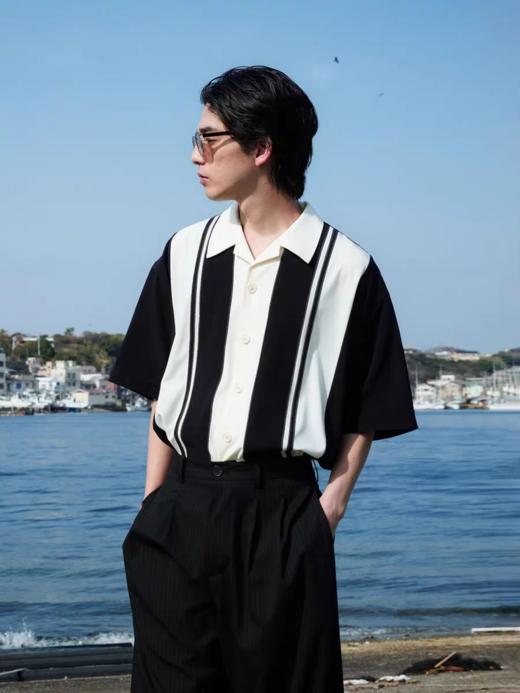 Evistub/E-5XCS513/古巴领短袖衬衫男夏 商品图2