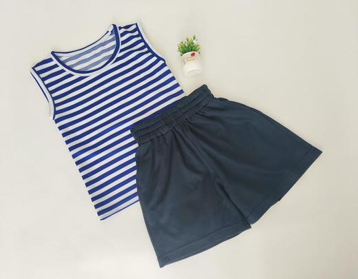 【儿童背心坎肩套装体能系列】儿童透气夏季亲子款背心短裤系列jw 商品图3