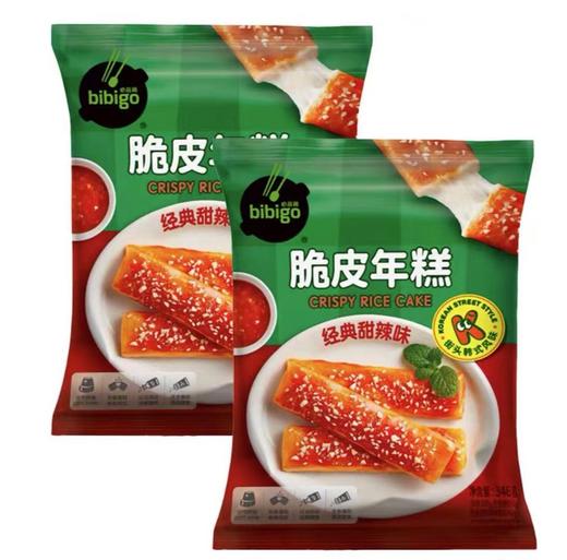 必品阁脆皮年糕韩式琥珀甜辣酱空气炸锅油炸烧烤专用年糕棒半成品 商品图0