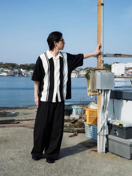 Evistub/E-5XCS513/古巴领短袖衬衫男夏 商品图1