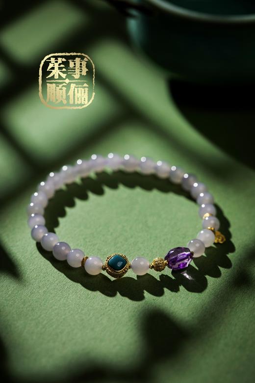【茱事顺俪】18K金和田玉手链 商品图2