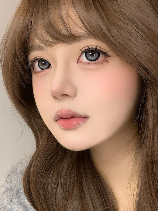 obalen日抛六片装【超大芭比学院黑灰】14.5mm 商品图3