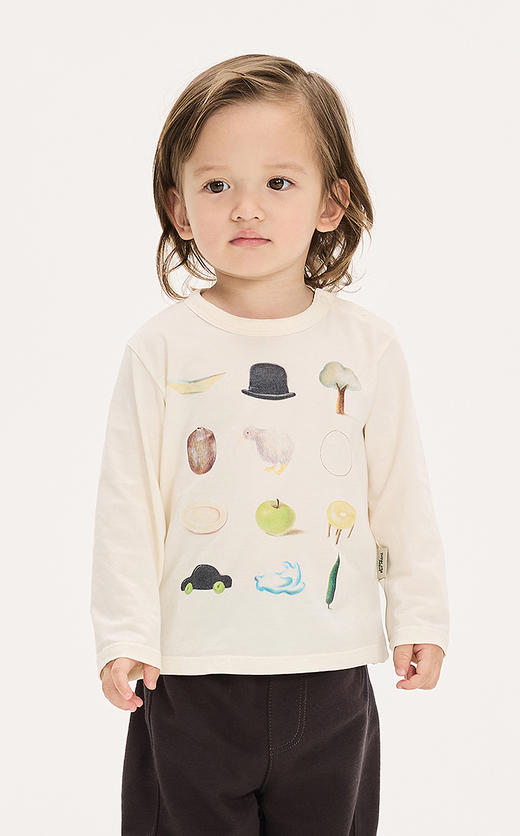 jnby  25年秋款  长袖T恤  YP7111300 商品图3