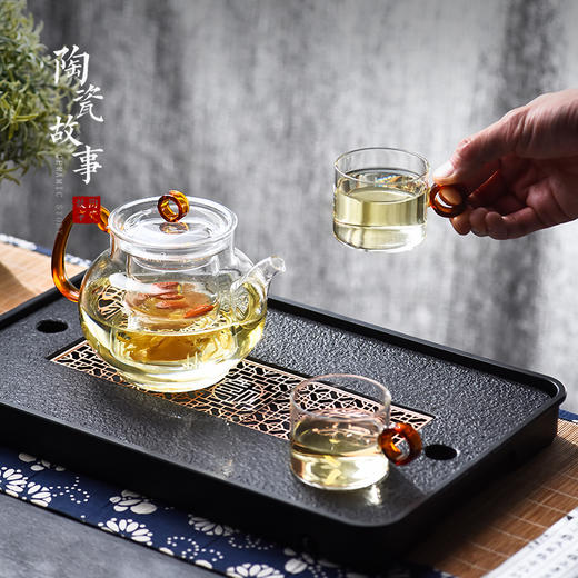 指环玻璃泡茶壶 商品图5