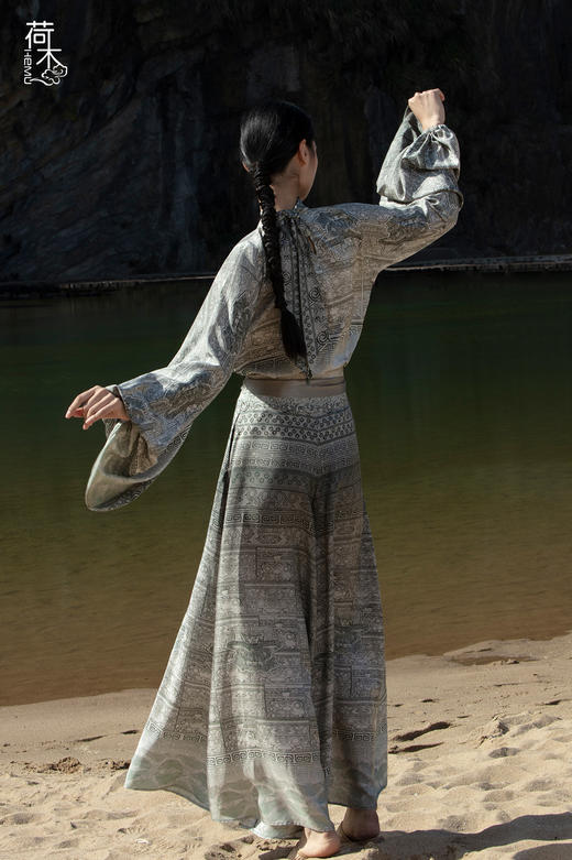 荷木HEMU丨何以良渚·阔腿裤 商品图2