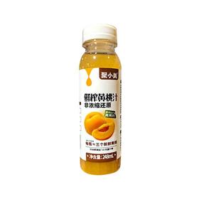 聚小美 鲜榨黄桃汁 248ml/瓶
