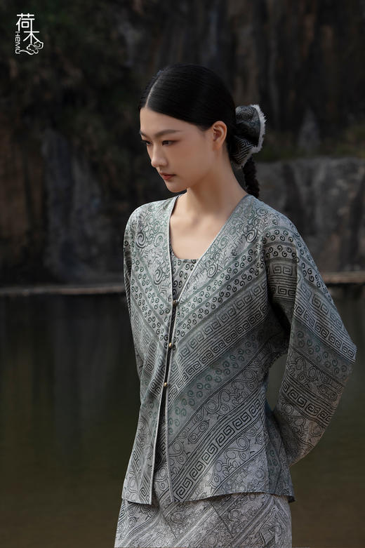 荷木HEMU丨何以良渚·短外套 商品图1