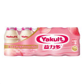 益力多乳酸菌乳饮品（水蜜桃味）100ml*5瓶（排装）