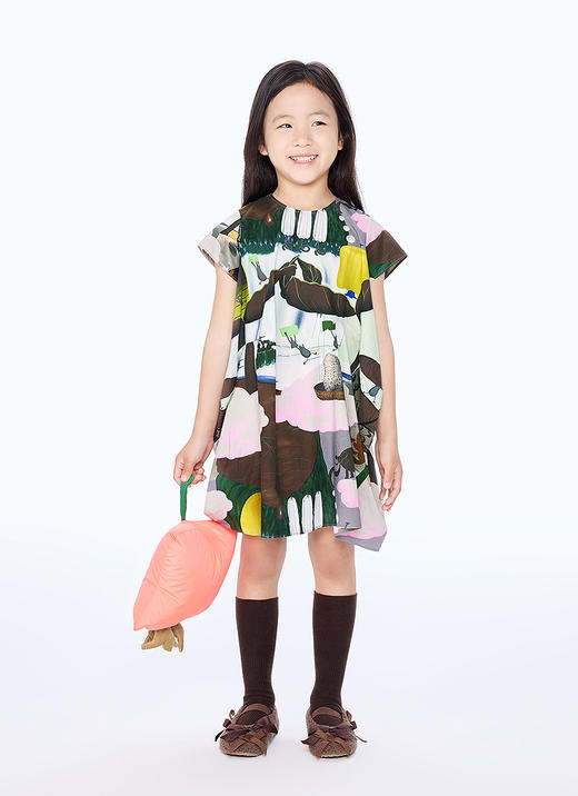 jnby  25年秋款  短袖连衣裙  1P7G13490 商品图4