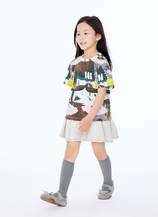 jnby  25年秋款   短款裙裤  1P7E12100 商品图0