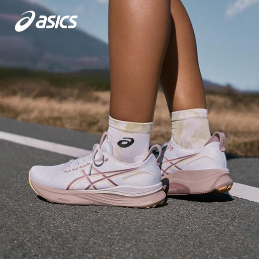 ASICS 亚瑟士 KAYANO 32 女款 稳定支撑透气高弹专业跑步运动鞋 商品图4