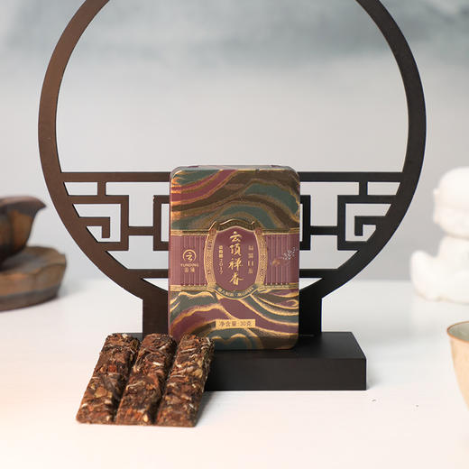 云顶禅香老寿眉30g（商务铁盒）2017僧人制茶 商品图2