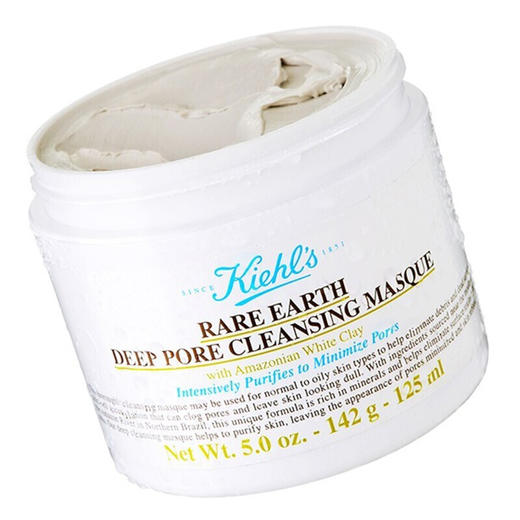 【含税价】Kiehl's 科颜氏 白泥清洁面膜 125ml（效期至2027年12月） 商品图1