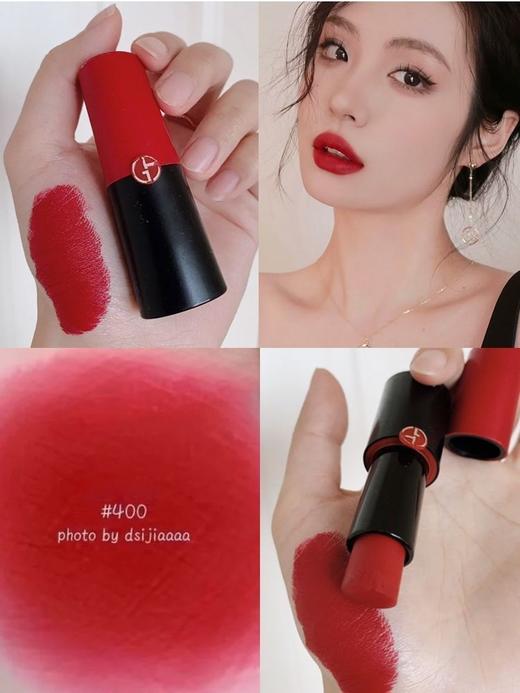 阿玛尼挚爱哑光唇膏口红小样1.4g 405#烂番茄400#权利口红206唇釉 商品图8