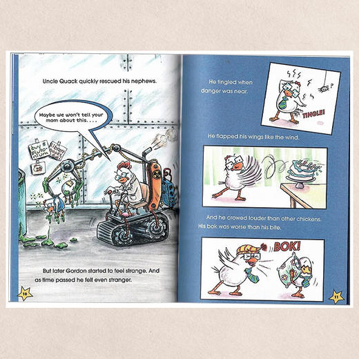 宫保鸡丁4册 Kung Pow Chicken 大树系列桥梁书 商品图2