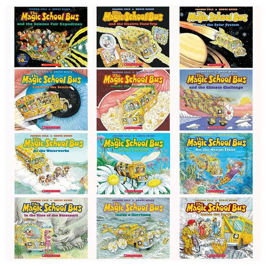 Magic School Bus 神奇校车经典版12册-可点读 商品图1