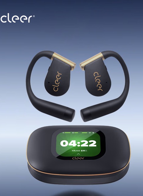 cleer郎朗同款Arc5代音弧不入耳开放式挂耳式AI智能杜比音效大师音质无线蓝牙运动耳机适配华为苹果小米