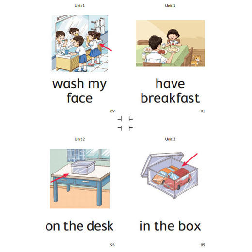 英语生词图片卡（上海版）二年级上册【上海新教材配套教辅】 商品图1