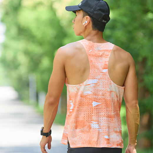 多威风驰3代专业训练运动背心男速干跑步无袖运动T恤2142485 商品图5