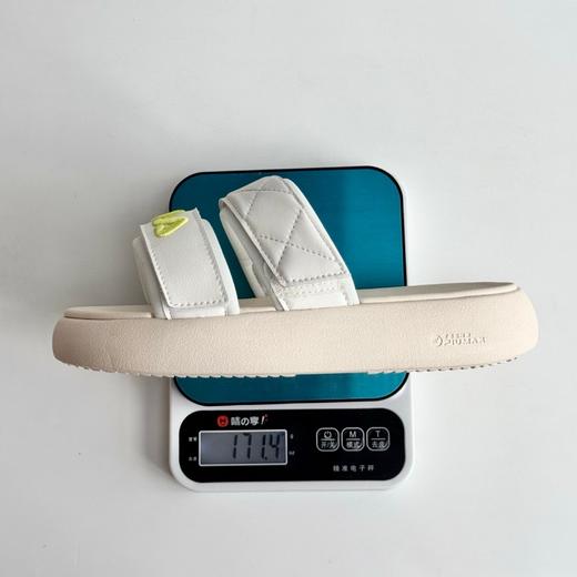 斐*乐拖鞋女2025夏季新款甜甜圈凉拖厚底休闲沙滩女款运动女鞋（赠送4条魔术贴）偏小一码 商品图6